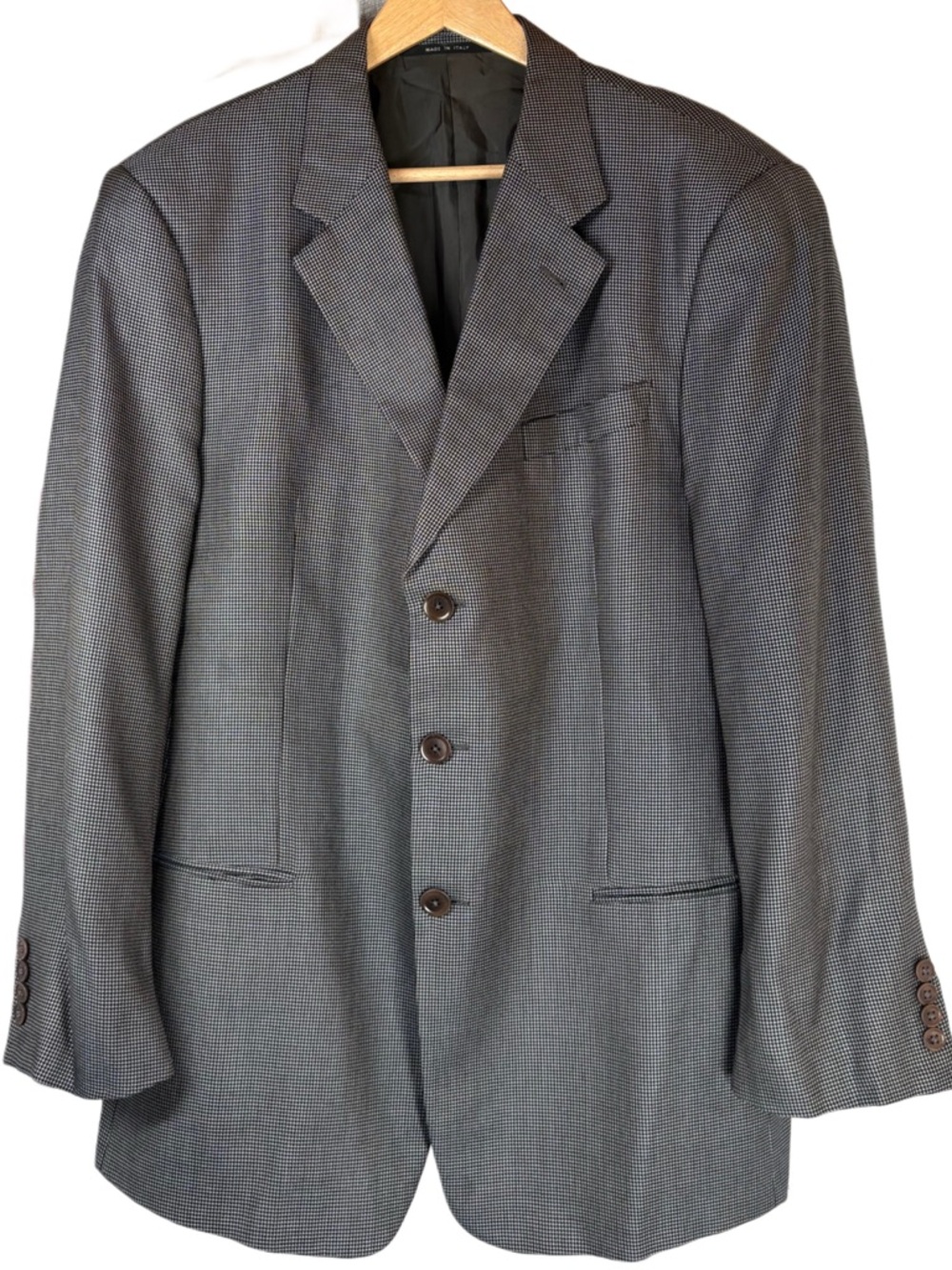 Men’s Armani Collezioni Houndstooth Blazer